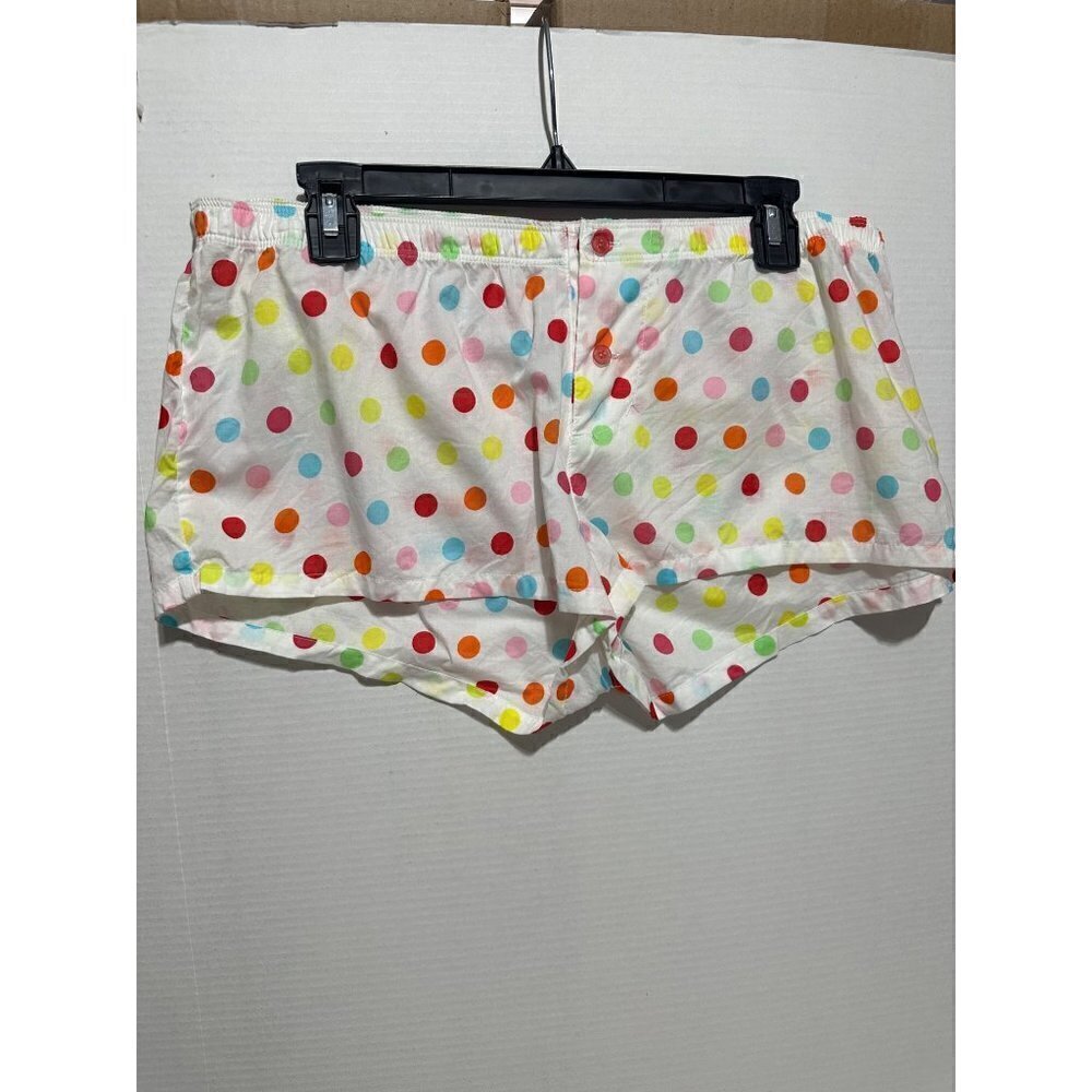 Body Glamour polka dot boxers size L/7 NWT